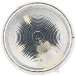 Hublot 1/4 tour IP44 E27 Classe II - blanc - Lébénoïd