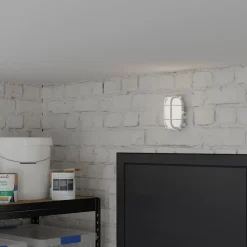 Hublot Klenova E27 IP44 L.17xl.12xH.10,6cm blanc Goodhome