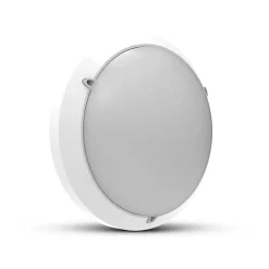 Hublot LED étanche Rond 300mm - E27 - Blanc - IP65 - Détecteur RF