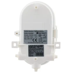 Hublot ovale 60W IP44 E27 Classe II Blanc - Zenitech