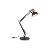 Ideal Lux - Lampe de bureau 1 lumière noire, E27