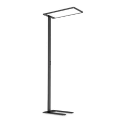 Ideal Lux COMFORT Lampadaire intégré à DEL à intensité variable noir, interrupteur intégré, 4000K