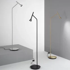 Ideal Lux DIESIS Lampadaire de travail de lecture Led Laiton 3000K