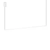 Ideal Lux ESSENCE Plafonnier Led Suspendu Intégré Blanc 126cm 3000K