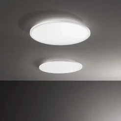 Ideal Lux FLY 60cm Semi Plafonnier LED Intégré Blanc, 3000K, IP40