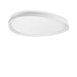 Ideal Lux GEMINI Semi Plafonnier LED Intégré DALI 81 cm Blanc 5400Lm 3000K