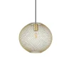 Ideal Lux NET Plafonnier suspendu en fil de fer 29 cm doré