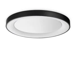 Ideal Lux PLANET Semi-Plafonnier LED Intégré Noir 3000Lm 3000K