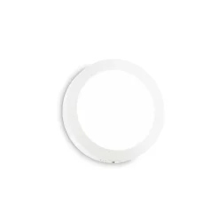 Ideal Lux UNIVERSAL Semi-encastré rond LED intégré 22 cm blanc 1950 Lm 4000 K