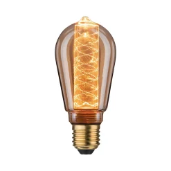 Inner Glow Edition Ampoules LED Ampoule intérieure torsadée E27 230V 120lm 3,6W 1800K gradable Doré