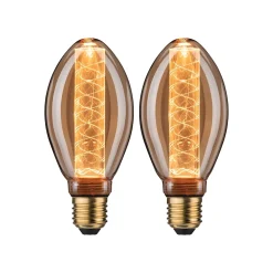 Inner Glow Edition Ampoule LED Ampoule intérieure torsadée E27 230V 2x230lm 2x4W 1800K Doré