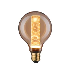 Inner Glow Edition Globe LED Ampoule intérieure torsadée E27 230V 230lm 4W 1800K Doré