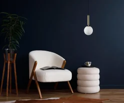 Italux Ravena Plafonnier suspendu moderne à 1 lumière, E27