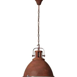 JESPER Suspension rouille, métal/verre, E27 60W ampoule non incluse