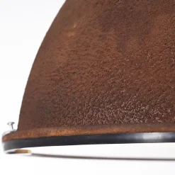 JESPER Suspension rouille, métal/verre, E27 60W ampoule non incluse