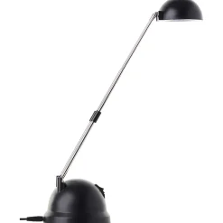 KATRINA Lampe à poser noir plastique/métal -LED intégrée 8,5W - ampoule incluse