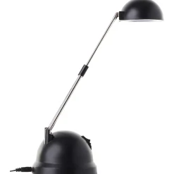 KATRINA Lampe à poser noir plastique/métal -LED intégrée 8,5W - ampoule incluse
