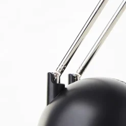 KATRINA Lampe à poser noir plastique/métal -LED intégrée 8,5W - ampoule incluse