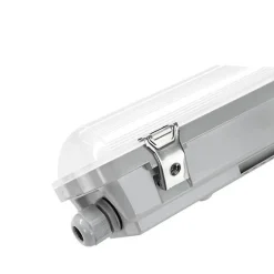 Kit de Réglette LED IP65 + Tube Néon LED 150cm T8 22W - Blanc Froid 6000K - 8000K - SILAMP