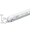 Kit de Réglette LED IP65 + Tube Néon LED 120cm T8 18W (Pack de 6) - Blanc Froid 6000K - 8000K - SILAMP