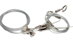 Kit de suspension pour panneau LED LED Pictor Colours argent