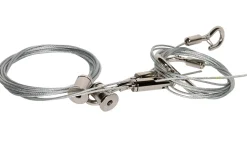 Kit de suspension pour panneau LED LED Pictor Colours argent