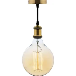 Kit de suspension vintage métal cuivré - Zenitech