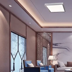 Kit en Saillie BLANC pour Panneau LED 60x60 Slim - SILAMP