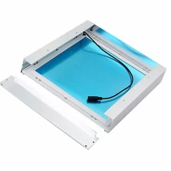 Kit en Saillie BLANC pour Panneau LED 60x60 Slim - SILAMP