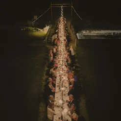 Kit Guirlande Guinguette 20m IP 65 Blanche