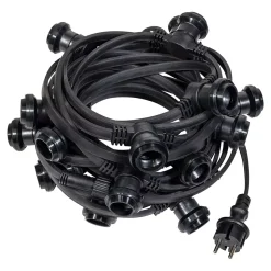 Kit Guirlande Guinguette IP65 20M 40 Bulbes Multicolores