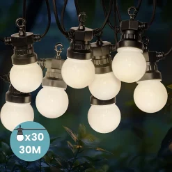 Kit Guirlande Guinguette 30m Blanche