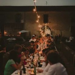 Kit Guirlande Guinguette 50m IP 65 Blanche