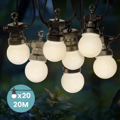 Kit Guirlande Guinguette 20M Blanche