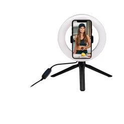 Kit Vlogging et Photographie Grand modèle avec trépied Ø20cm noir Bigben