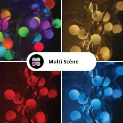 KOZii - Guirlande connectée LED RVB USB 6m Synchronisation musicale - KGRL6RVBM