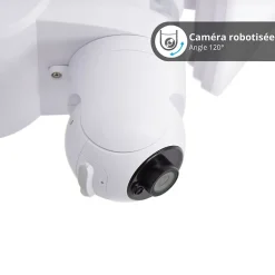 KOZii - Projecteur mural connecté avec caméra intégrée KOZII Détecteur de mouvement 2200 lumens Blanc froid - KPRCAM2000