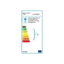 Lampadaire 2 Sphères "Glamy" 180cm Blanc & Or