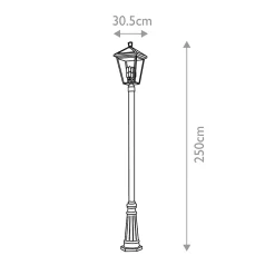 Lampadaire Alford Place 4 lumières