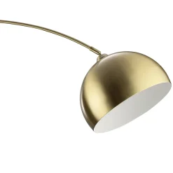 Lampadaire arc Manor laiton doré H.195cm IP20 E27 20W Brilliant