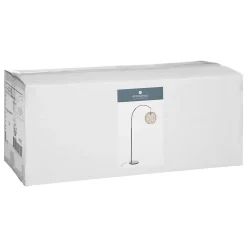 Lampadaire arc Raahe - noir - métal H180 cm - Atmosphera