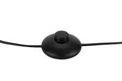 Lampadaire arqué Alacrane E27 L.190xH.220cm noir mat Goodhome