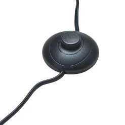 Lampadaire Ashton hauteur 153 cm noir / blanc lux.pro