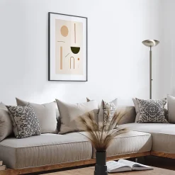 Lampadaire Austin en métal gris chromé H.182cm IP20 E27 40W Seynave