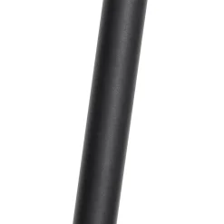 Lampadaire berta - 1 lumière - H 135 cm - Noir - Classique/Antique - Éclairage extérieur