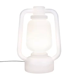 Lampadaire blanc 110 cm IP44 - STORM EXTRA LARGE