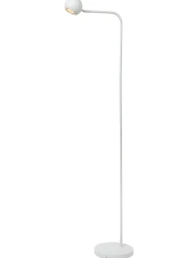 Lampadaire COMET en métal avec LED intégré - Blanc - Lucide