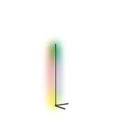 Lampadaire d'angle LED Calex intégrée noir mat blanc chaud et multicolore 500lm dimmable