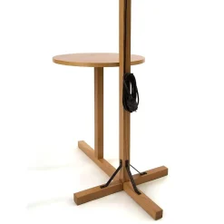 Lampadaire Design avec Table d'Appoint 