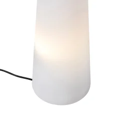 Lampadaire design d'extérieur blanc IP44 - Katrijn